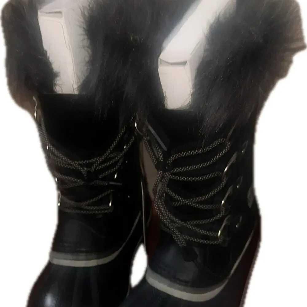 Sorel Youth Joan of Arctic Waterproof Kids Winter Boot Size 5 1855201-013